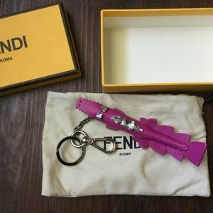 Fendi Charm Keychain